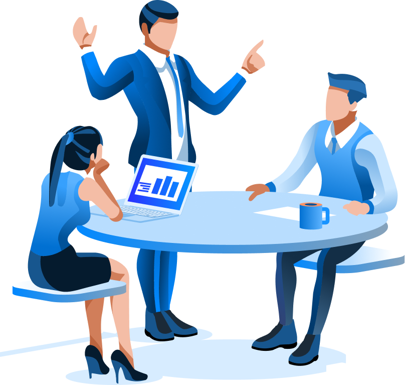 Contact illustration