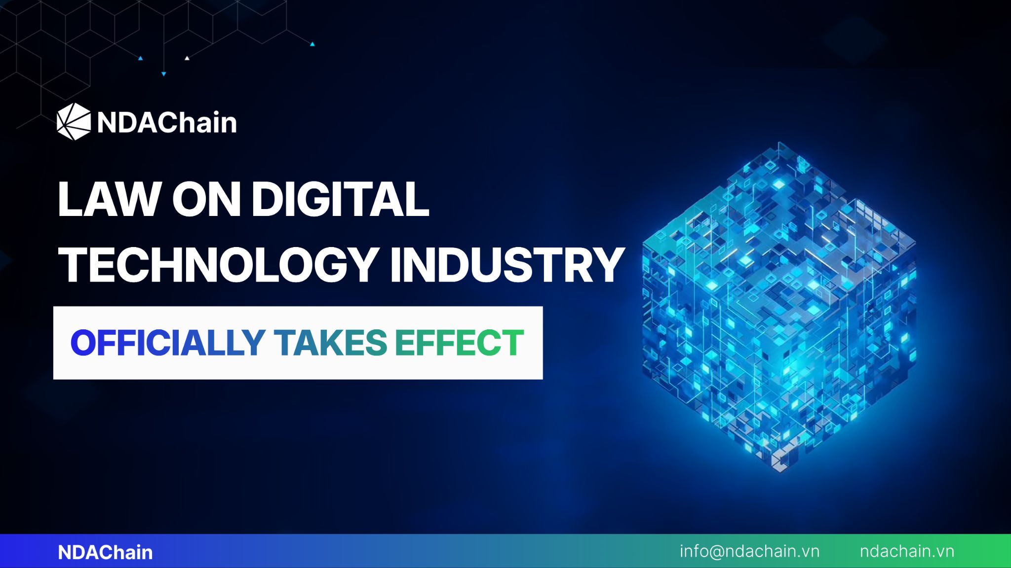 Digital Technology Industry Law Officially Takes Effect from January 1, 2026