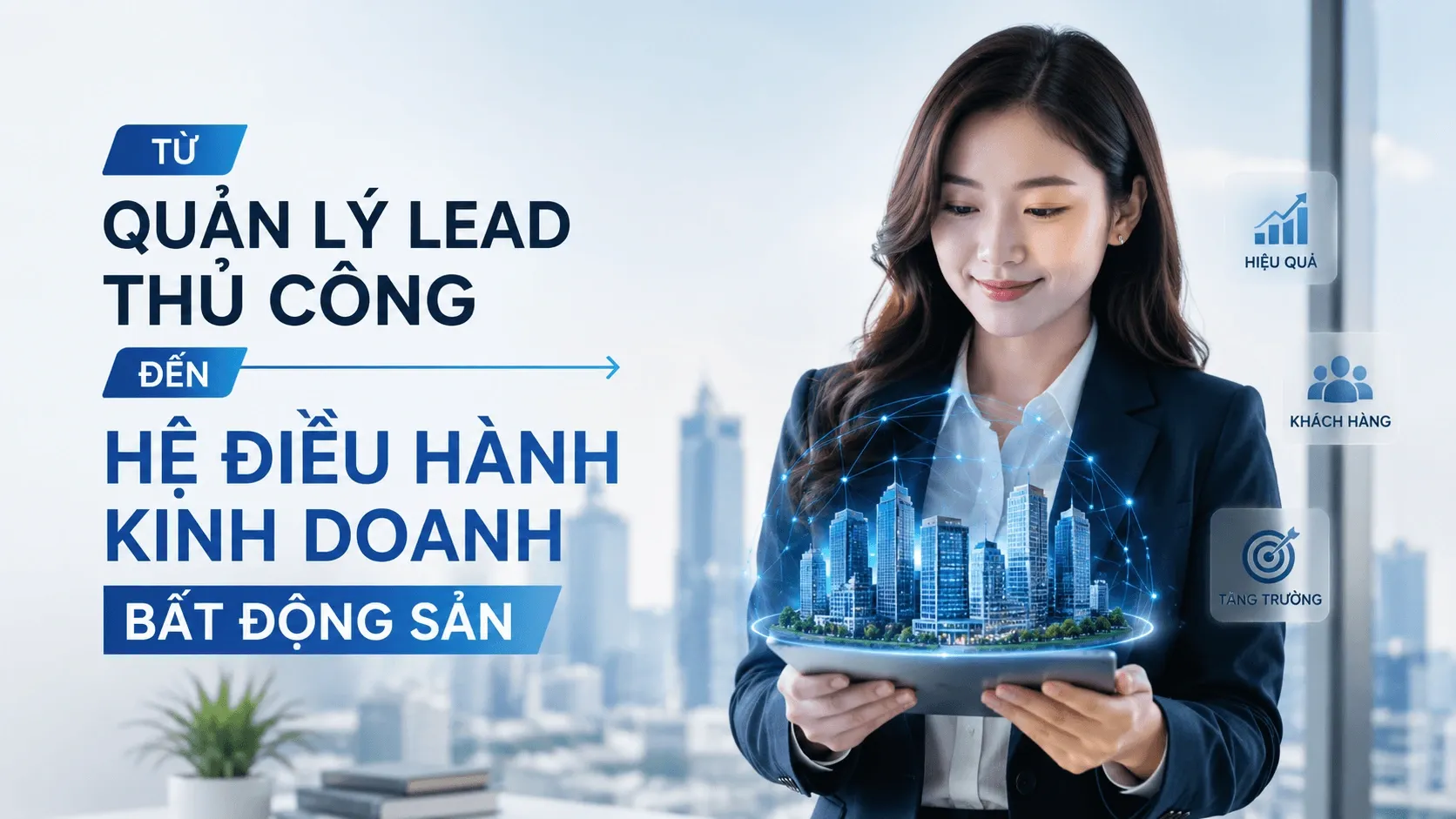 Từ Quản Lý Lead Thủ Công Đến Hệ Điều Hành Kinh Doanh Bất Động Sản