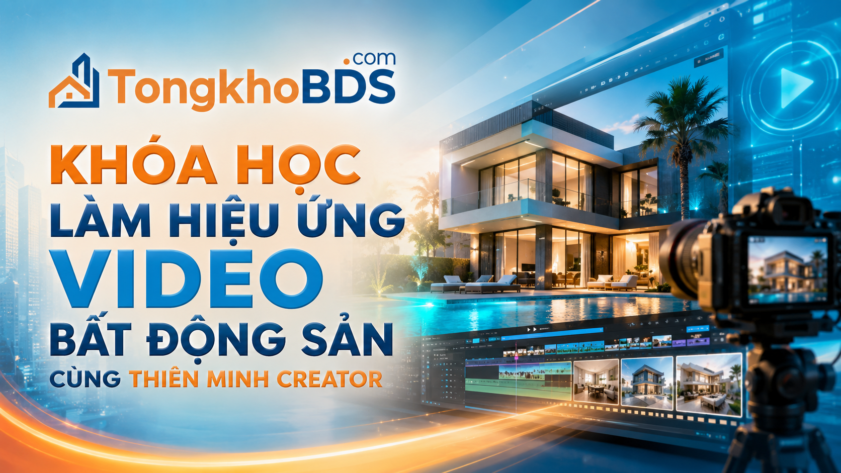Khóa Học Làm Hiệu Ứng Video Bất Động Sản Cùng Thiên Minh Creator