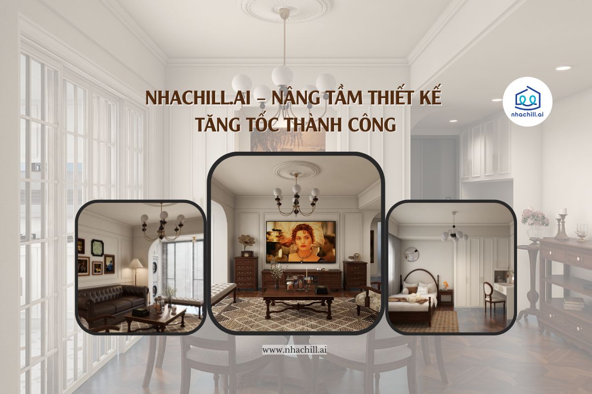 Thiết Kế Nội Thất Không Cần Máy Cấu Hình Cao Với Phần Mềm Thiết Kế Nội Thất Thông Minh Nhachill.ai