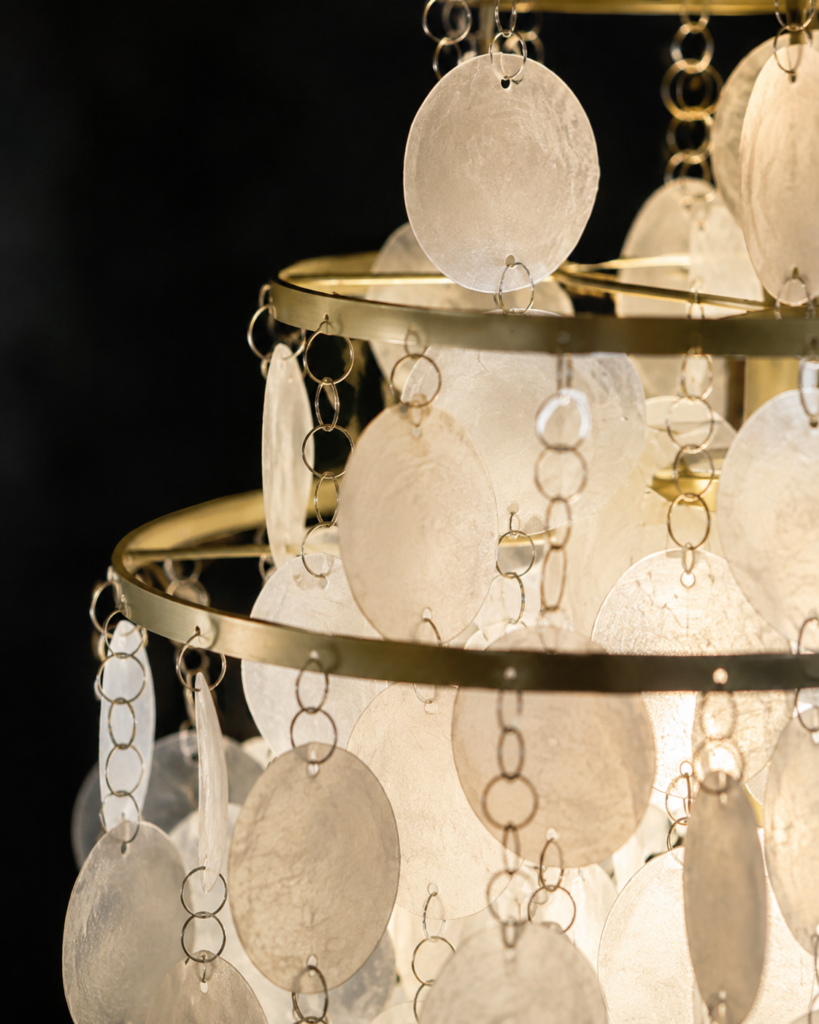 shell floor lamp