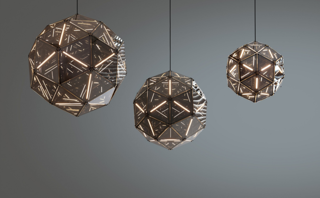 geometric pendant lighting