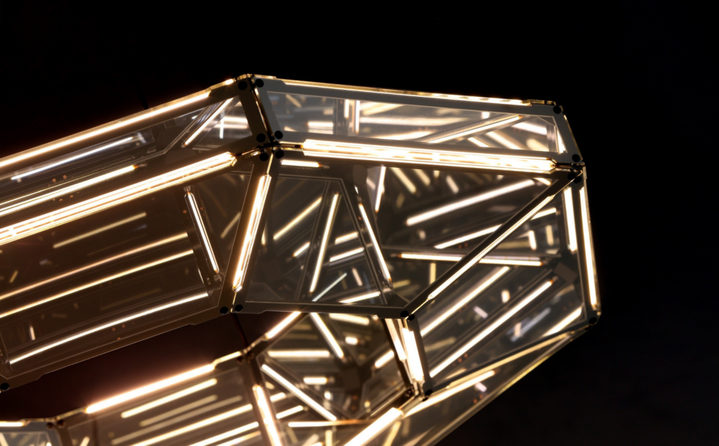 geometric pendant lights