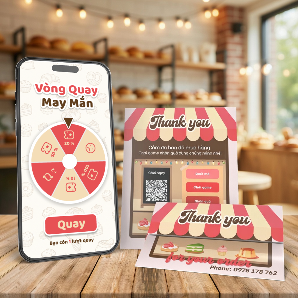 Mẫu thẻ 🍔 Thực phẩm & Đồ uống 3