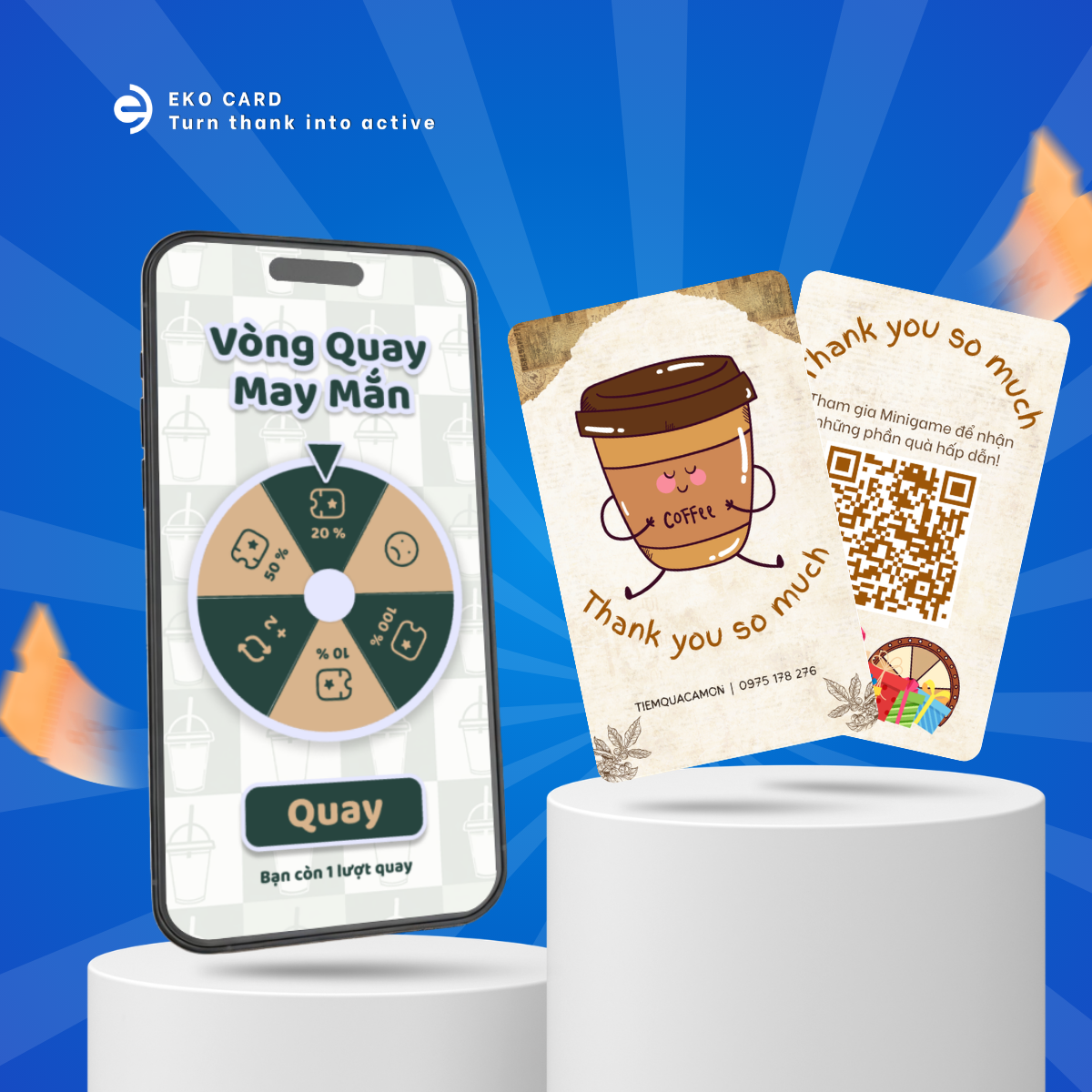 Mẫu thẻ ☕ Quán cà phê 4
