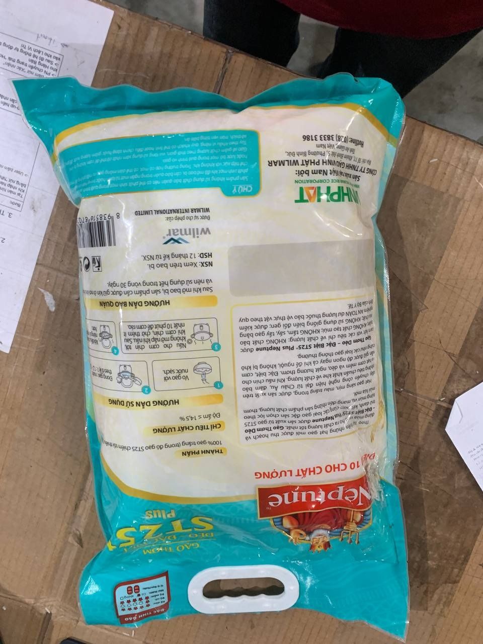 Gạo Thơm Dẻo - Đặc Biệt ST25 Plus Neptune 5kg