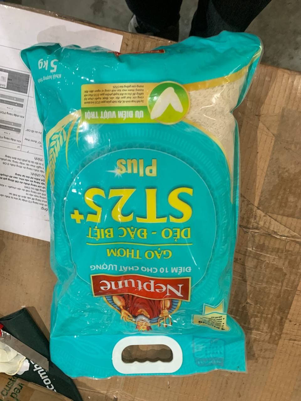 Gạo Thơm Dẻo - Đặc Biệt ST25 Plus Neptune 5kg