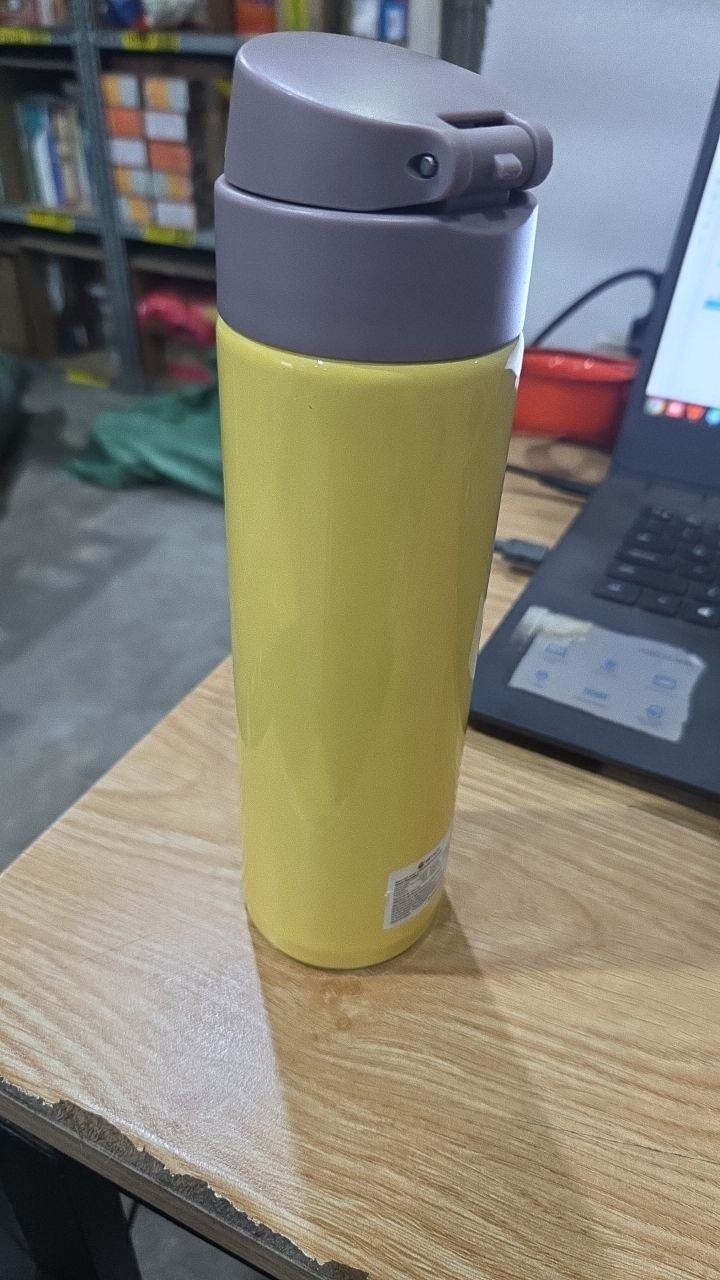 Bình giữ nhiệt inox 304 Elmich EL8295 dung tích 500ml (Màu ngẫu nhiên) - Hàng chính hãng - Vàng