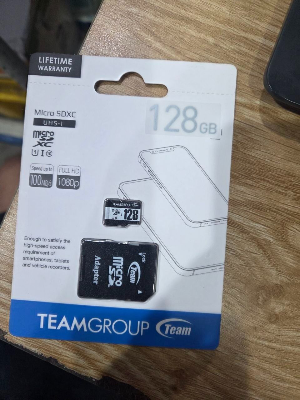 Thẻ nhớ Micro SD 64GB / 128GB - Hàng chính hãng - Team Group - 128GB