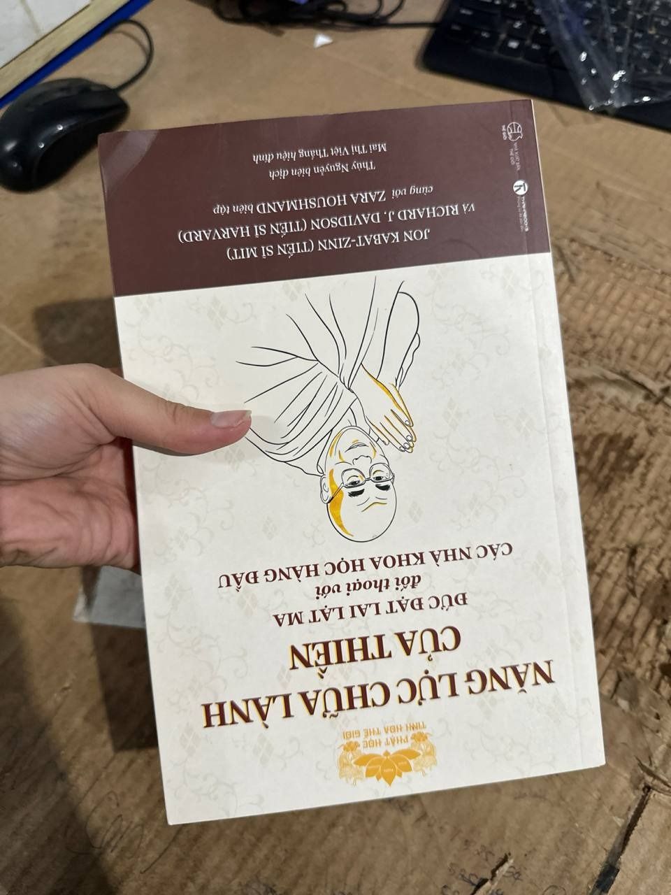 Sách Năng Lực Chữa Lành Của Thiền - Đức Đạt Lai Lạt Ma Đối Thoại Với Các Nhà Khoa Học Hàng Đầu (Chọn lẻ) - Bản Thường