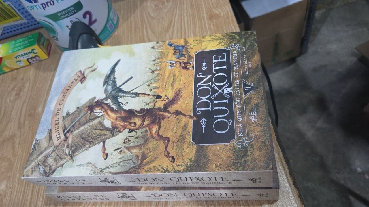 Combo Don Quixote Nhà Quý Tộc Tài Ba Xứ Mancha (2 Cuốn)