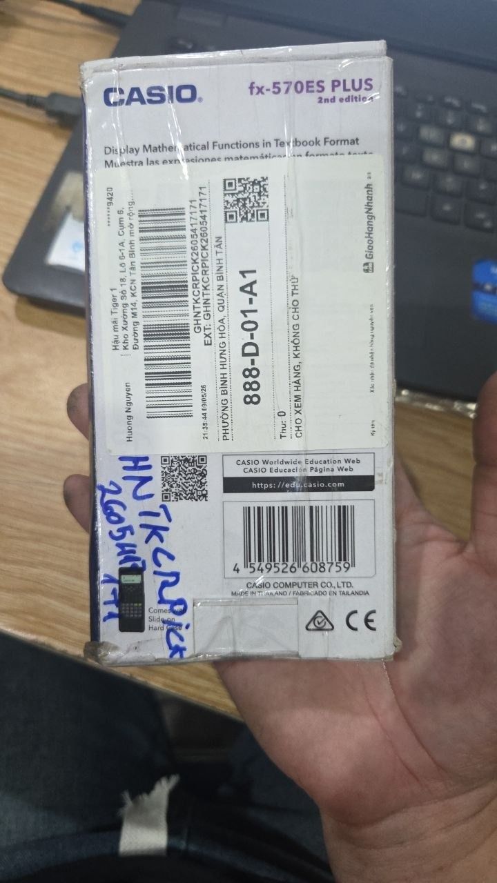 Máy Tính CASIO FX570ESPLUS-NEW (TL)