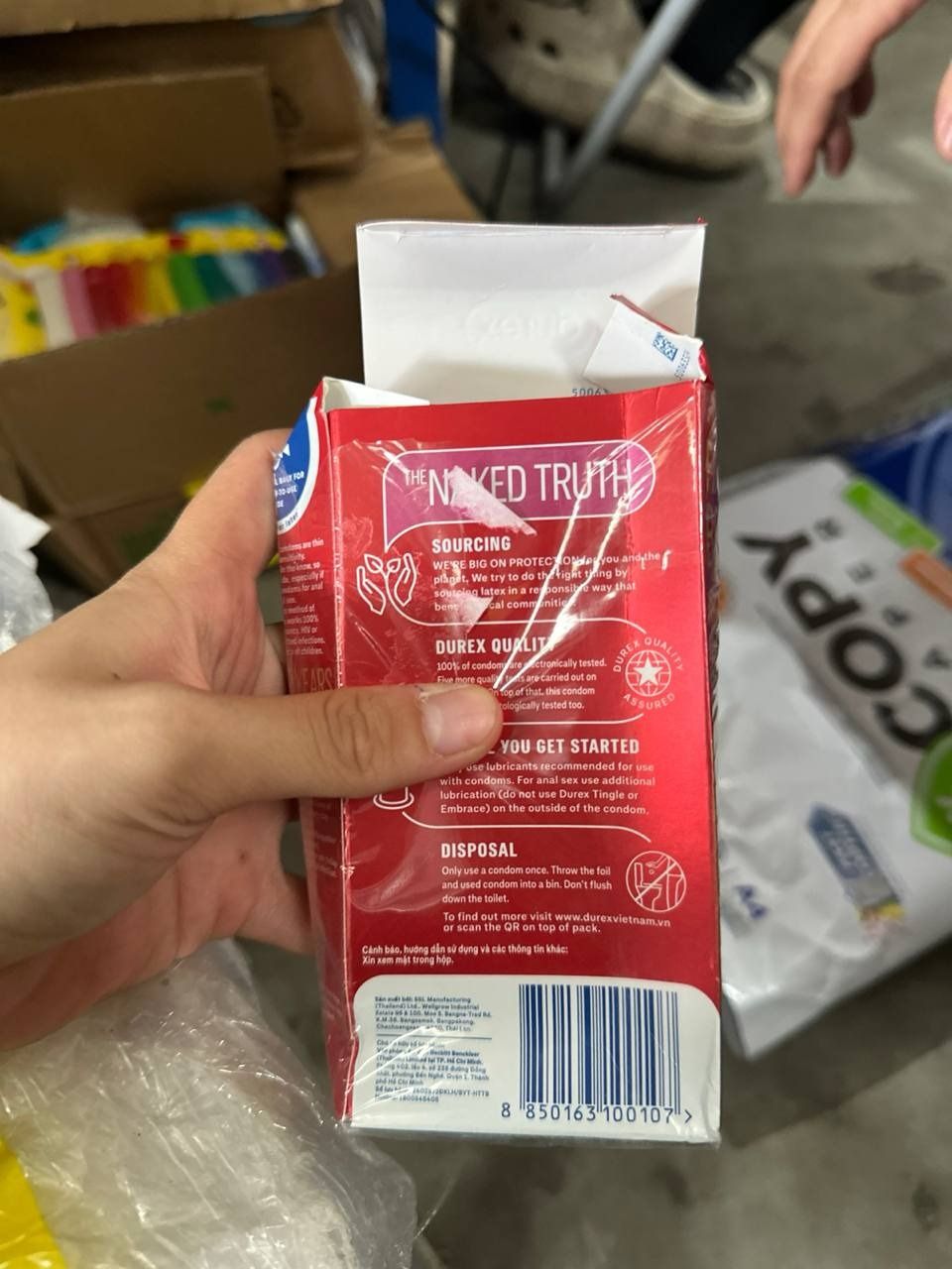 Bao cao su Durex Fetherlite Hộp 12 Bao