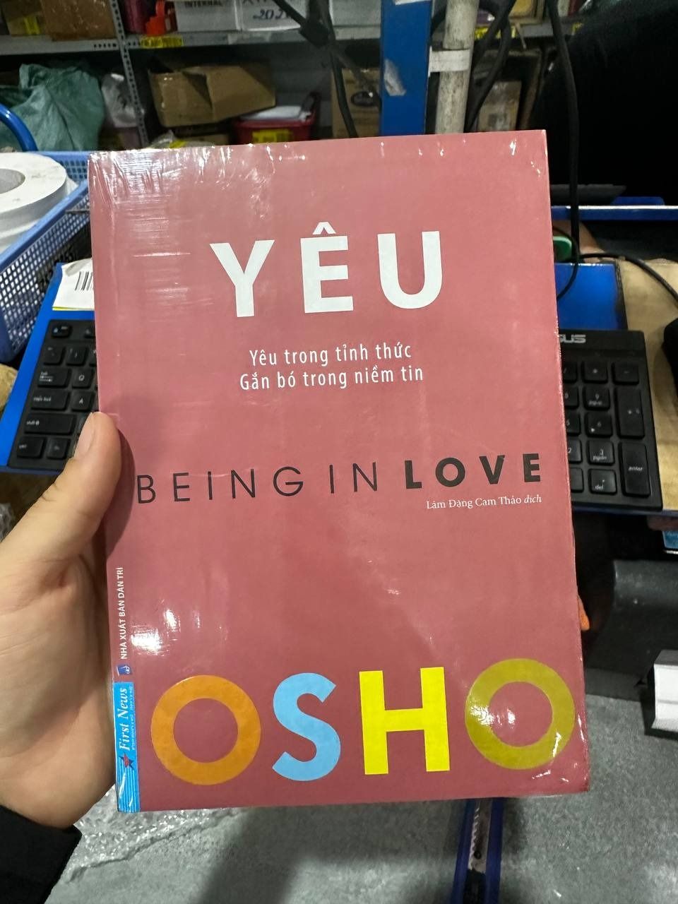 Sách OSHO Yêu - Being In Love - Yêu Trong Tỉnh Thức