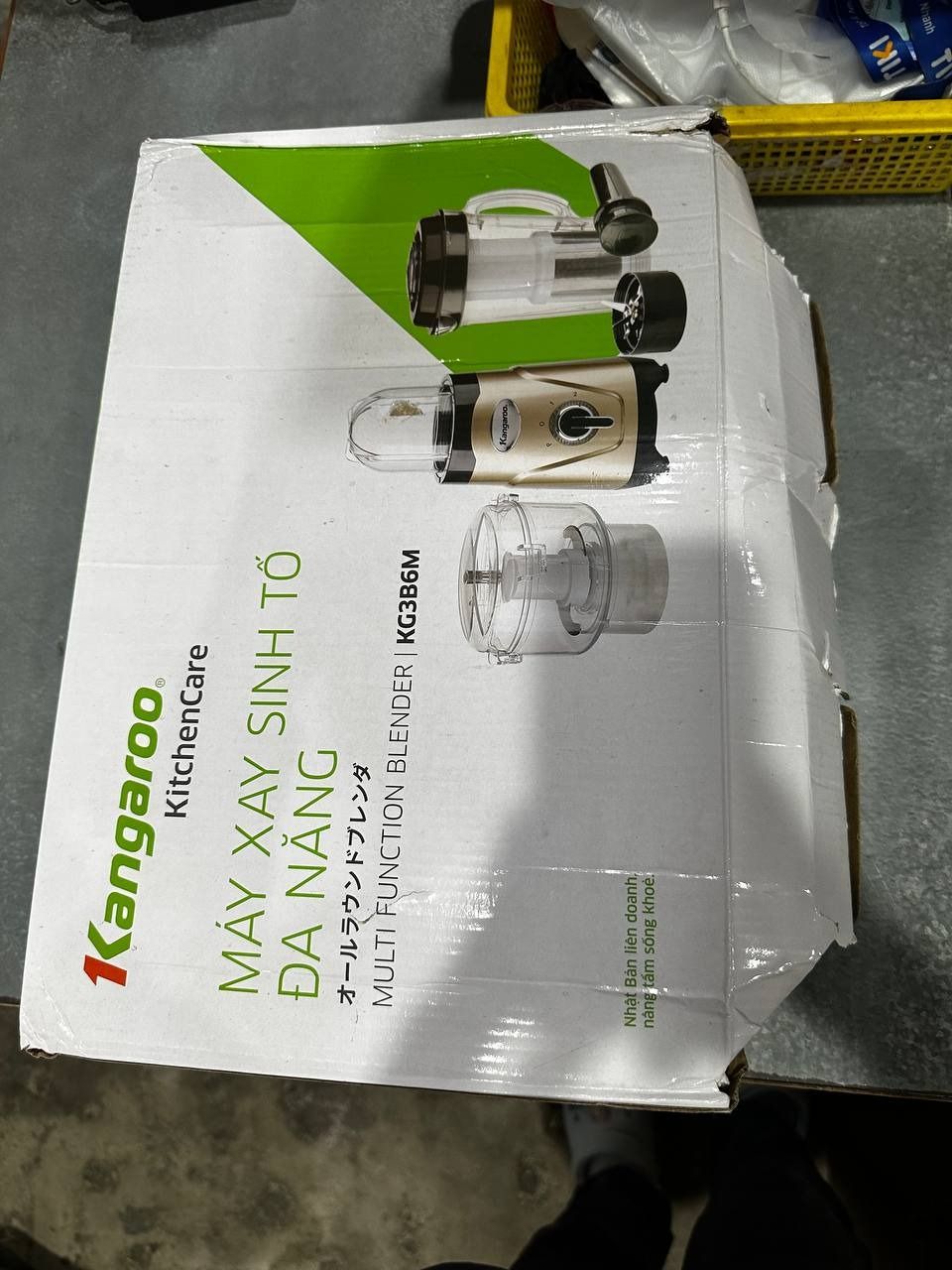 Máy Xay Sinh Tố Đa Năng Kangaroo KG3B6M - Hàng chính hãng