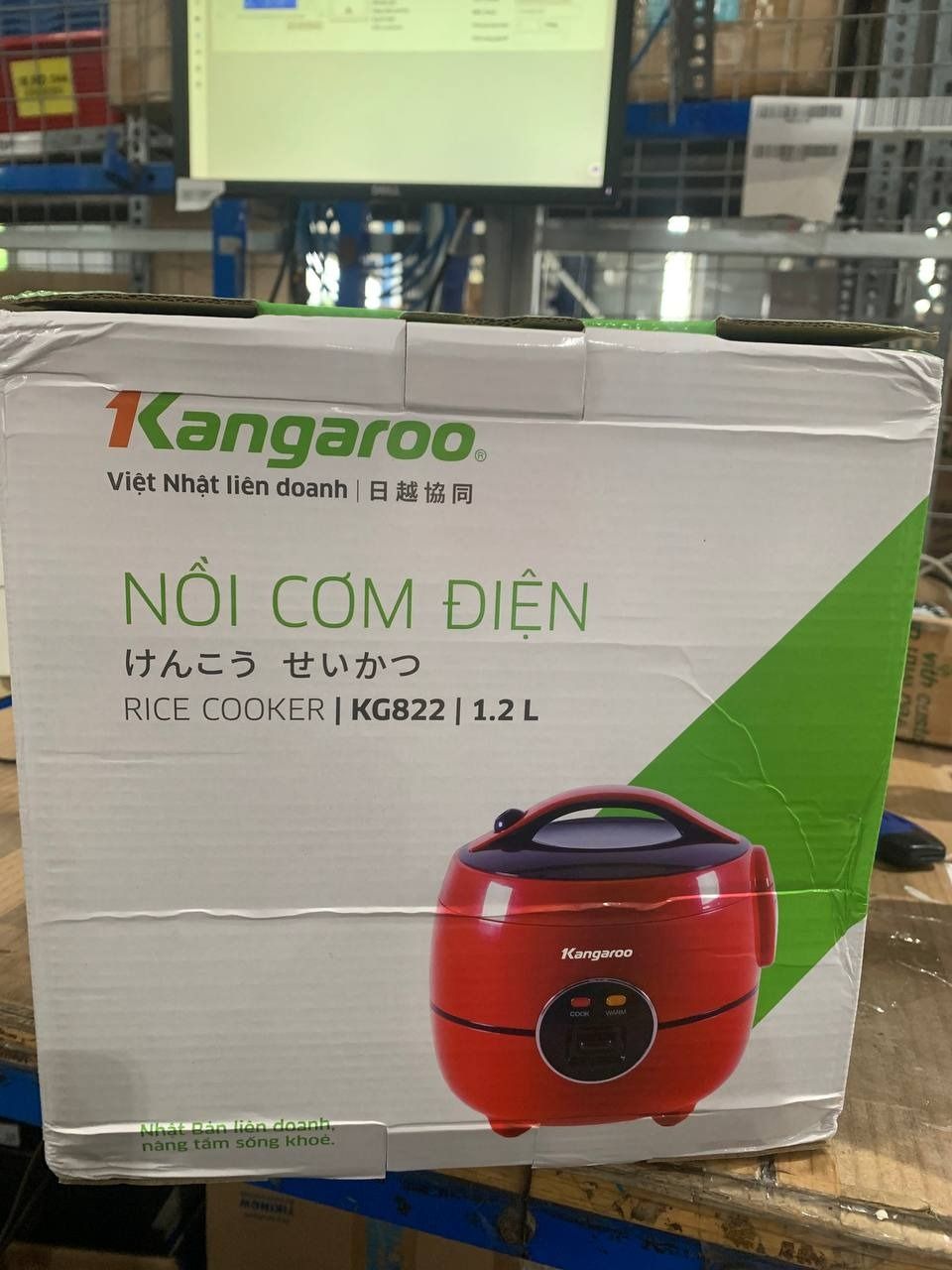 Nồi Cơm Điện Kangaroo KG822 (1.2L) - Hàng chính hãng