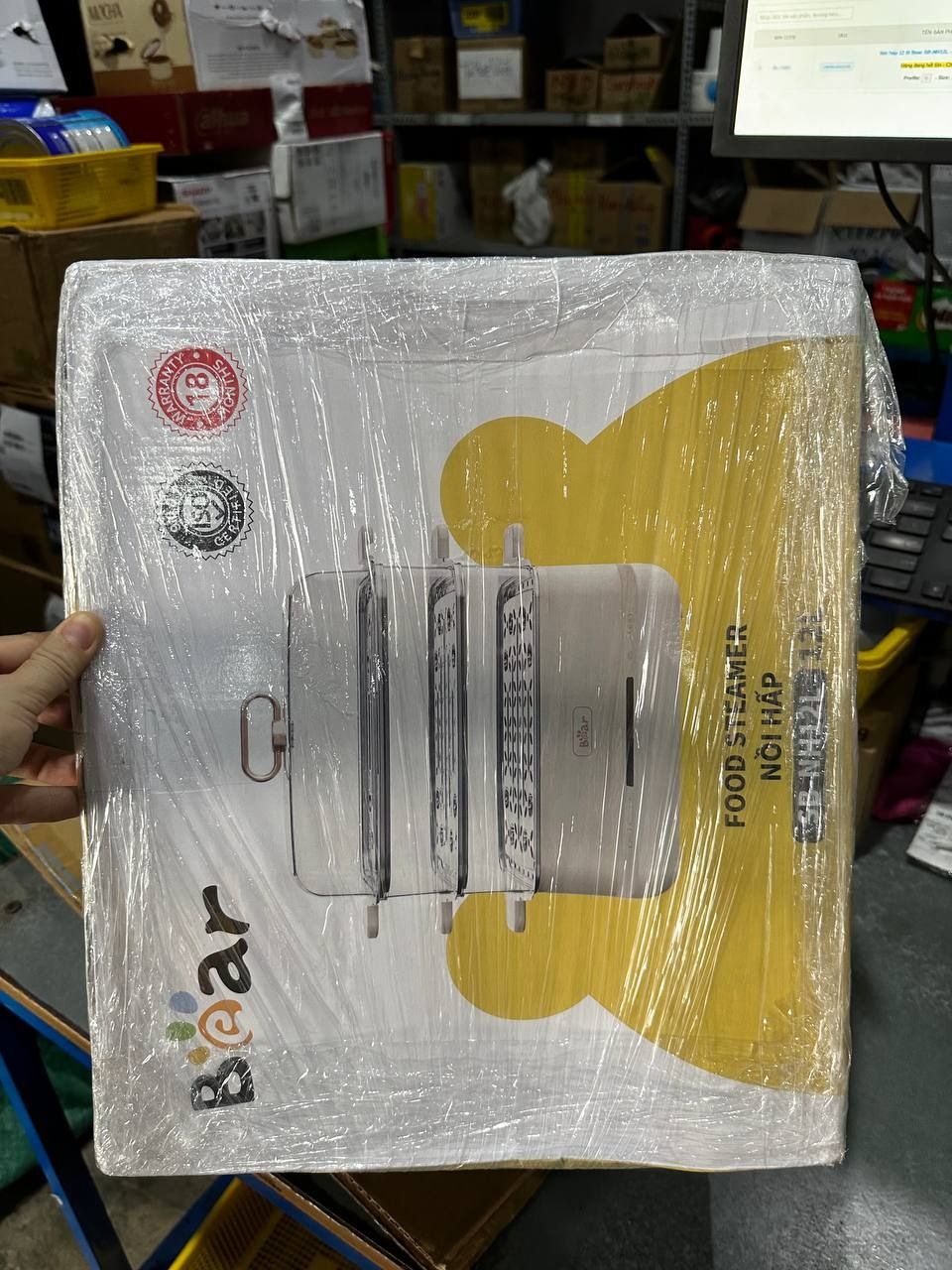 Nồi hấp 12 lít Bear SB-NH12L - Hàng Chính Hãng