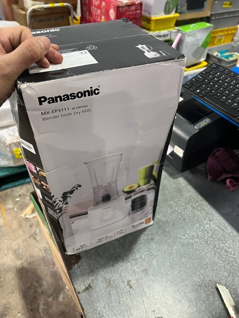 Máy xay sinh tố đa năng Panasonic MX-EP3111WRA - HÀNG CHÍNH HÃNG
