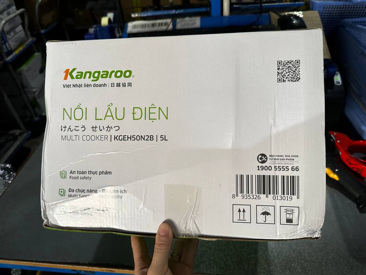 Nồi lẩu đa năng Kangaroo KGEH50N2B - Hàng chính hãng