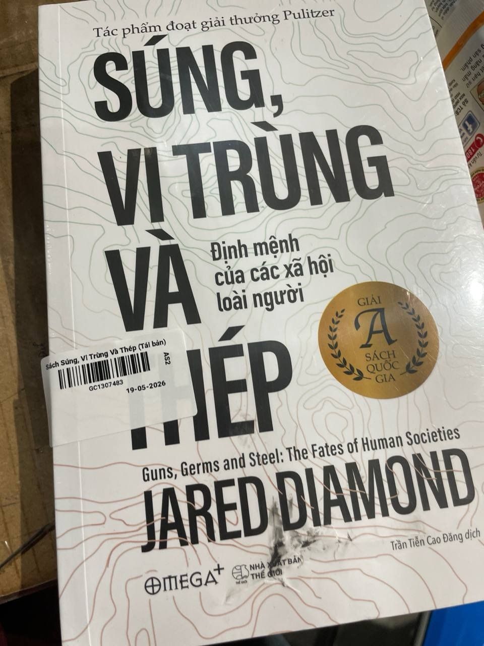 Sách Súng, Vi Trùng Và Thép (Tái bản)