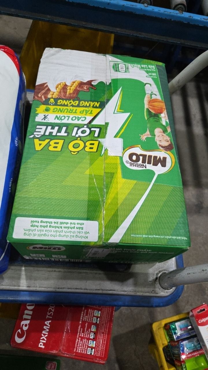 Thùng 48 Hộp Sữa Nestlé MILO Nước (180ml / Hộp)