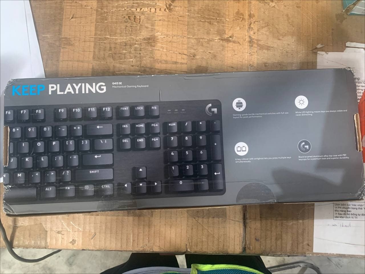 Bàn phím cơ game Logitech G413 SE Full Size- Hàng chính hãng
