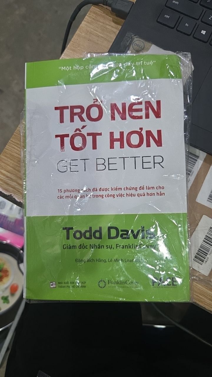 Sách PACE Books - Trở nên tốt hơn (Get Better) - Todd Davis