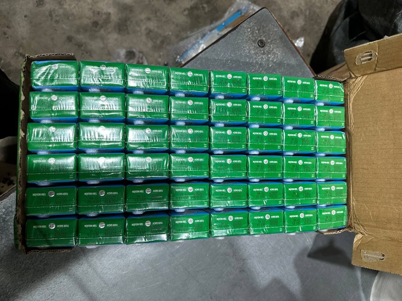 Thùng 48 hộp Sữa Tươi Tươi Sạch NutiMilk Có Đường 110ml
