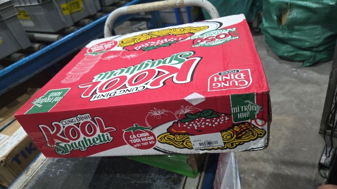 Thùng 30 Gói Mì Cung Đình Kool Spaghetti (105g X 30 Gói)