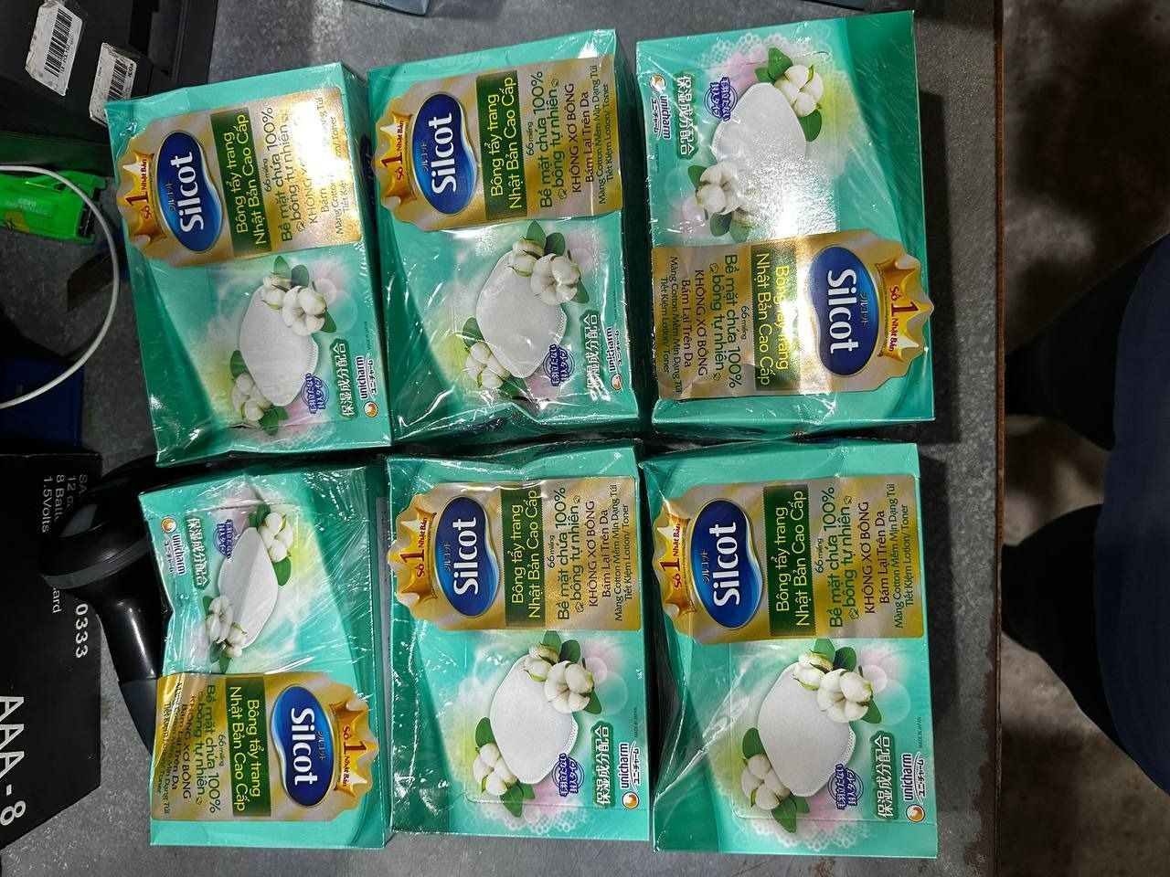 Combo 6 Hộp Silcot Bông Trang Điểm (bông tẩy trang) Nhật Bản (82 Miếng/Hộp)