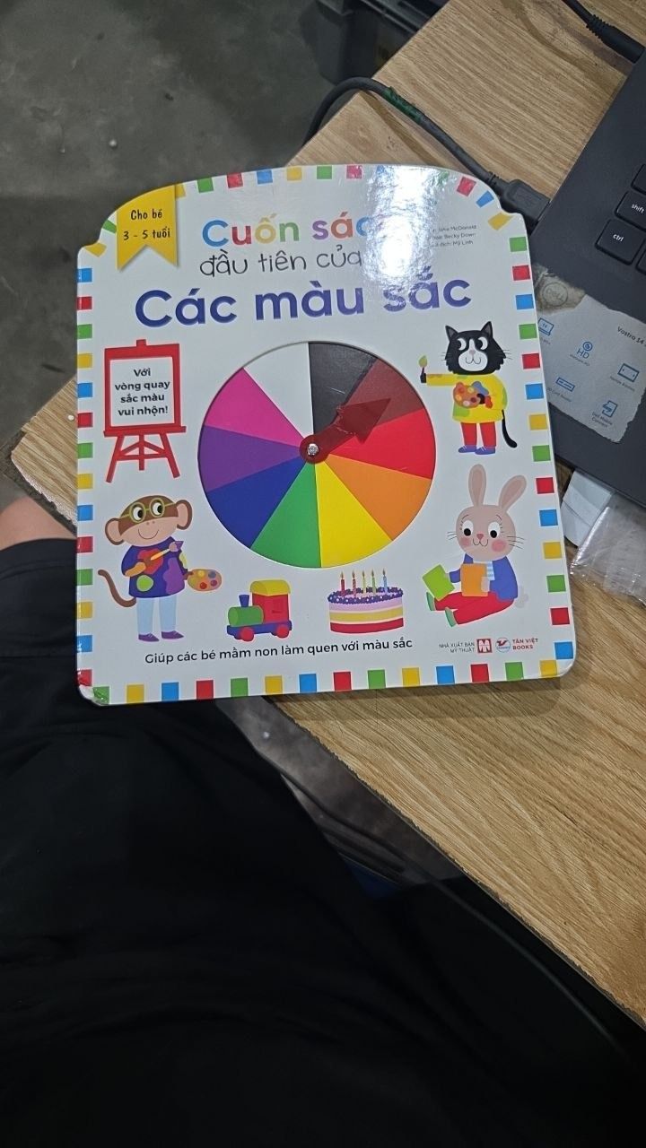 Cuốn Sách Đầu Tiên Của Bé - Các màu sắc - Dành Cho Bé Từ 3-5 Tuổi