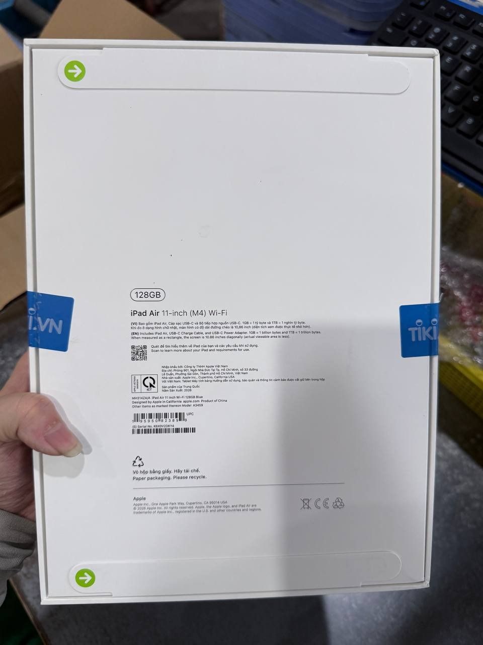 Apple iPad Air M4 11-Inch Wi-Fi - 128GB -  Blue