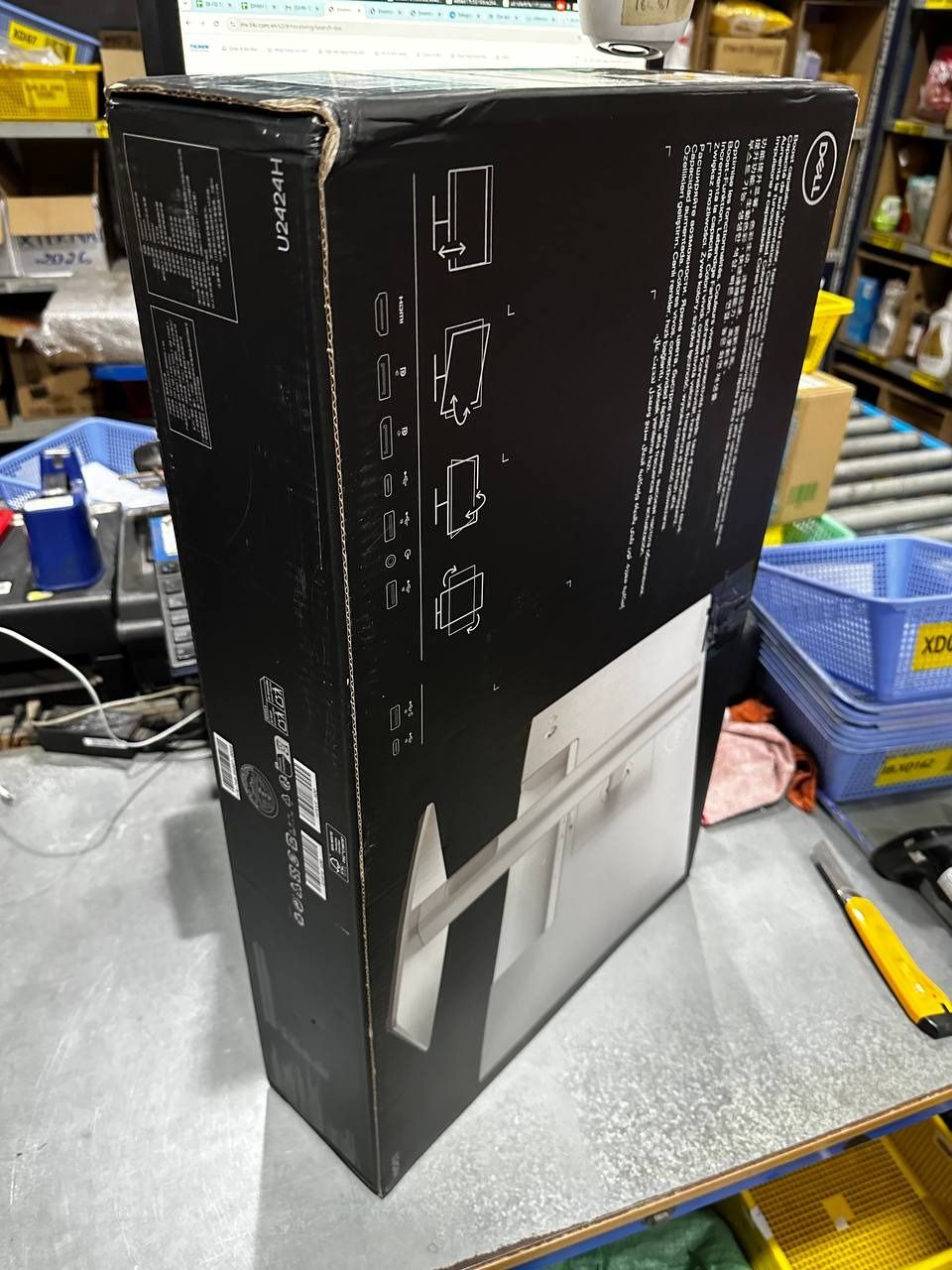 Màn Hình Dell Ultrasharp U2424H 23.8 inch ( FHD/IPS/120Hz/5ms ) - Hàng Chính Hãng