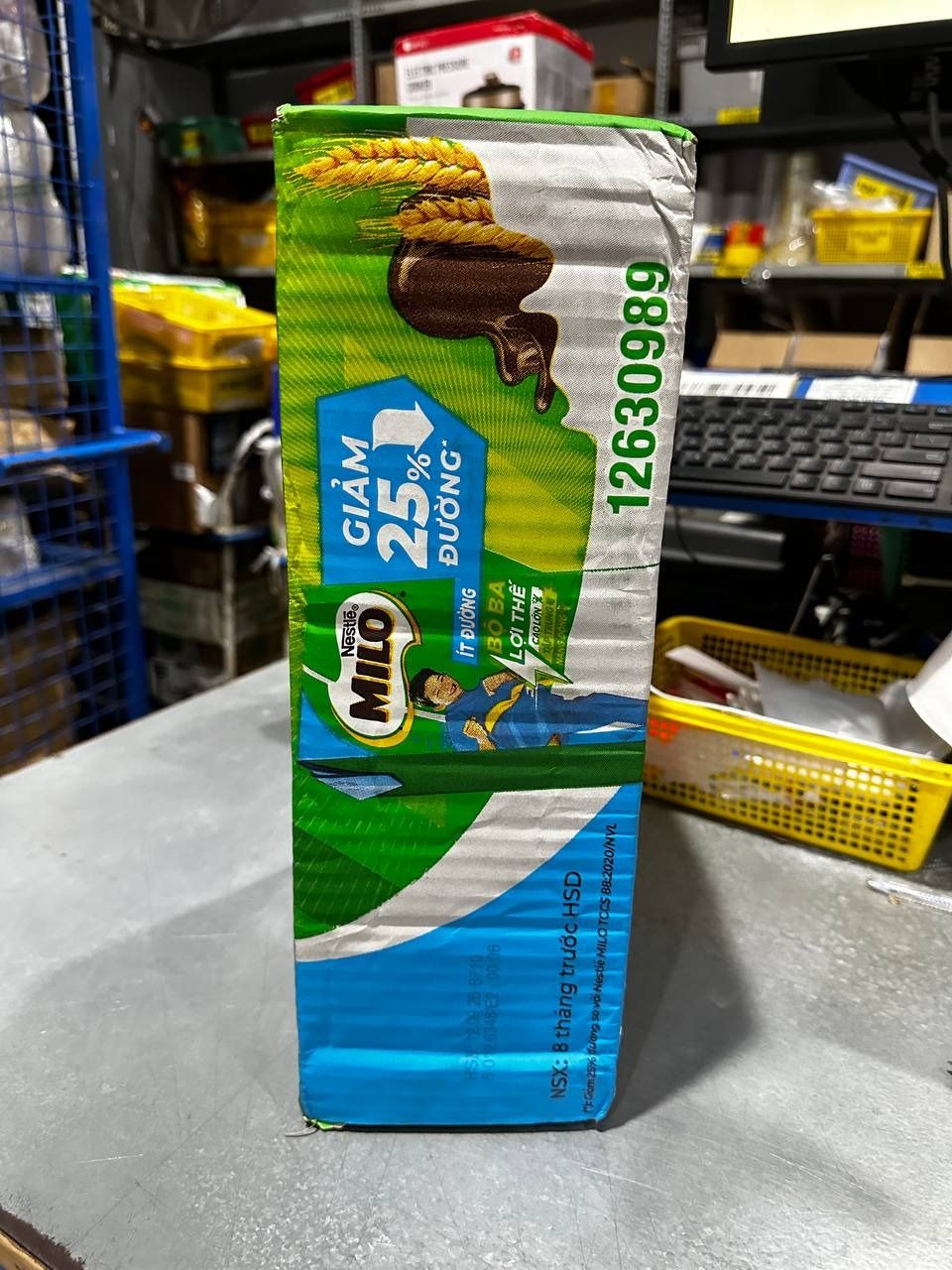 Thùng 48 Hộp Sữa Nestlé Milo Ít Đường (180ml/ Hộp)
