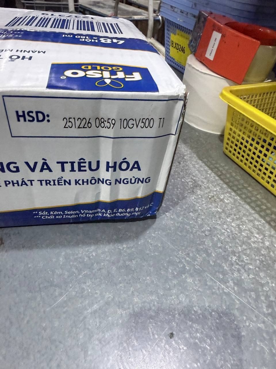Thùng 48 Hộp Sữa Bột Pha Sẵn Friso Gold Rtd Vani (48 x 180Ml)