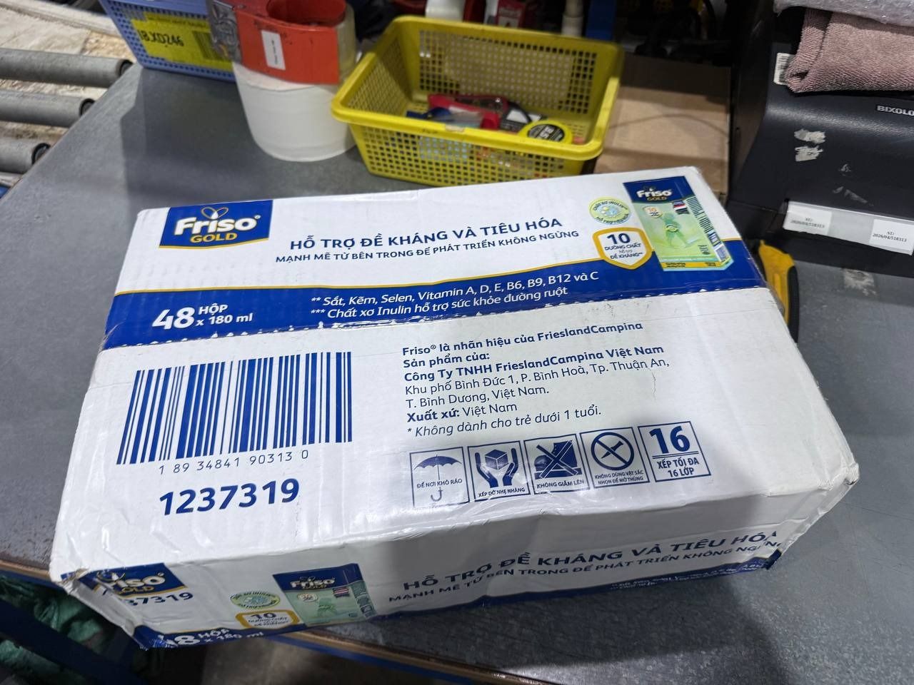 Thùng 48 Hộp Sữa Bột Pha Sẵn Friso Gold Rtd Vani (48 x 180Ml)