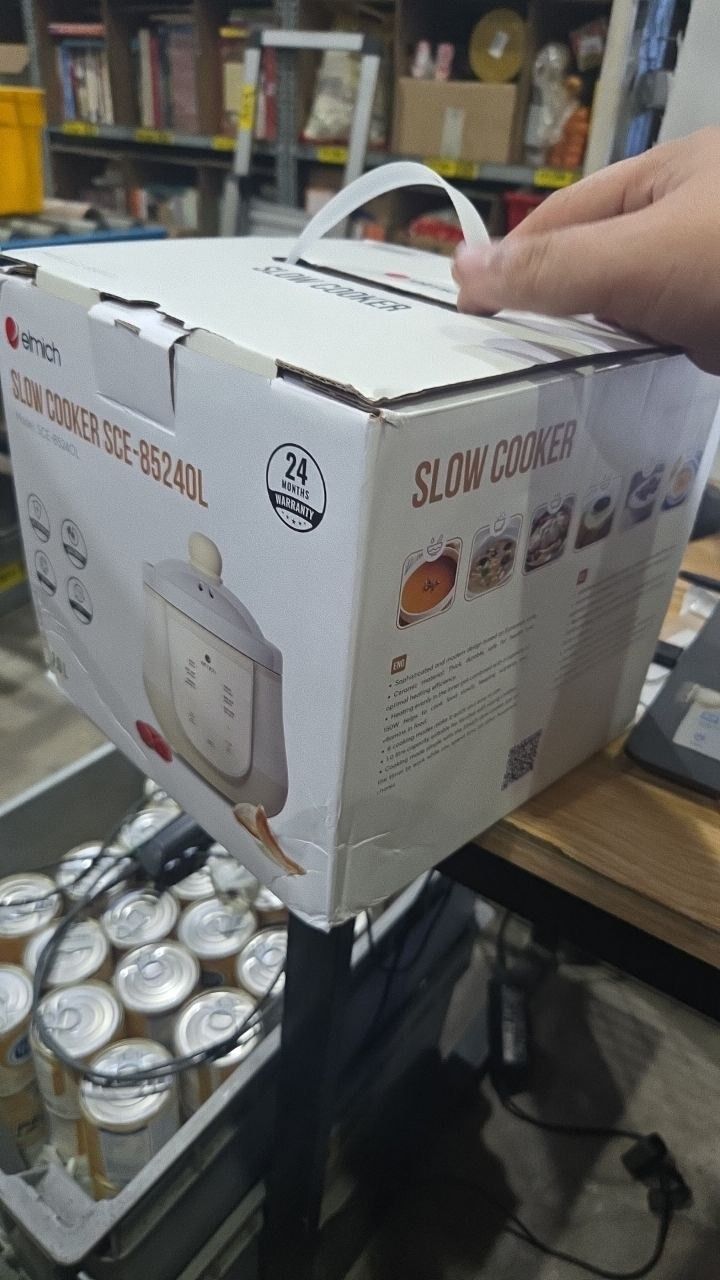 [NEW] Nồi nấu chậm, nấu cháo, chưng yến 1L Elmich SCE-8524OL - Hàng Chính Hãng