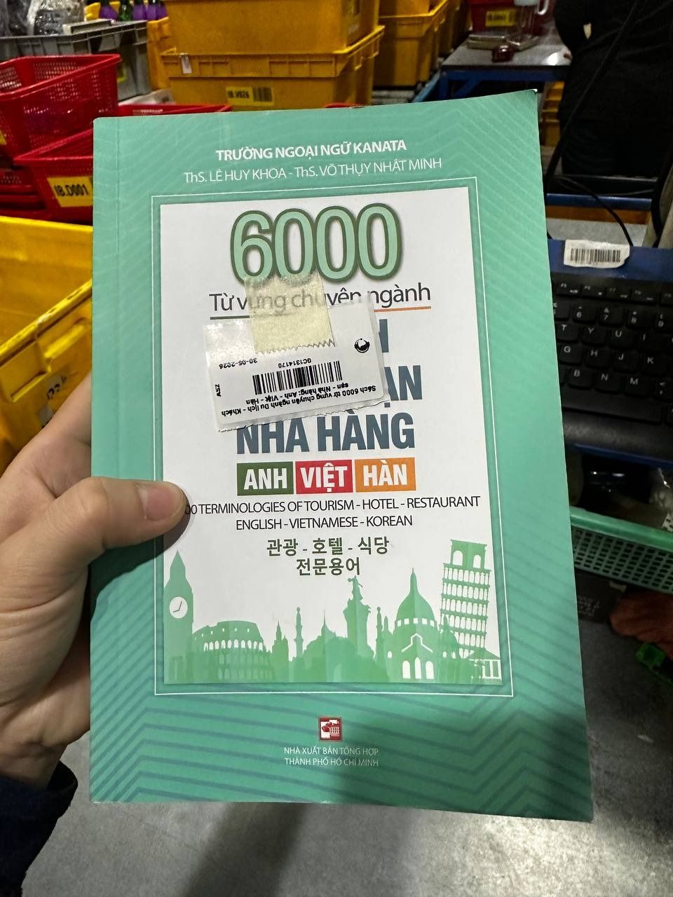 Sách 6000 từ vựng chuyên ngành Du lịch - Khách sạn - Nhà hàng: Anh - Việt - Hàn
