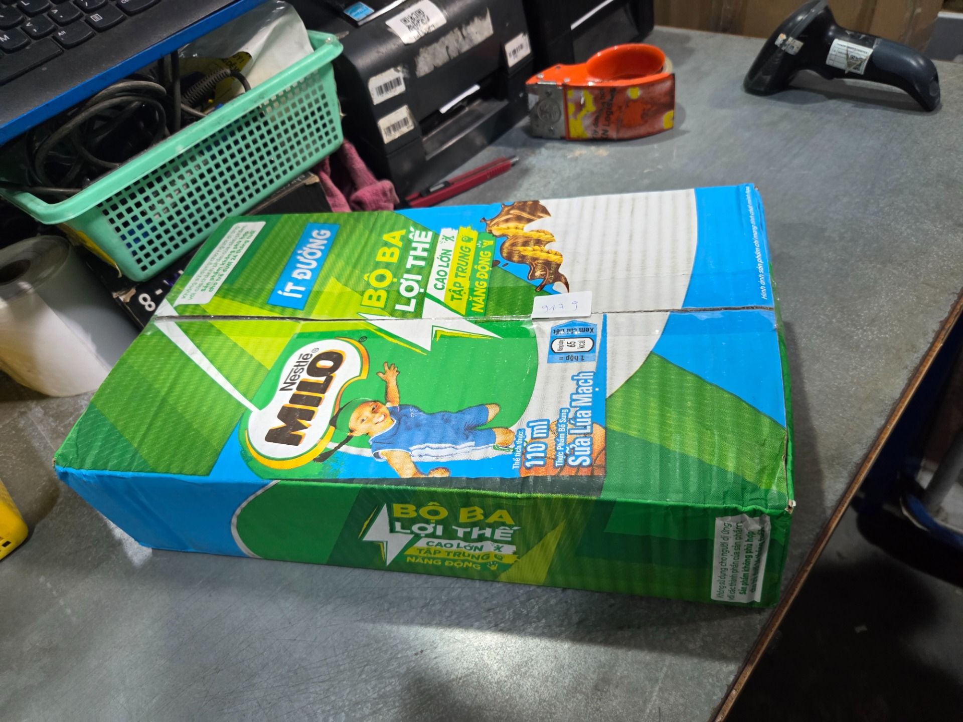 Thùng 48 Hộp Sữa Nestlé Milo Ít Đường (110ml/ Hộp)
