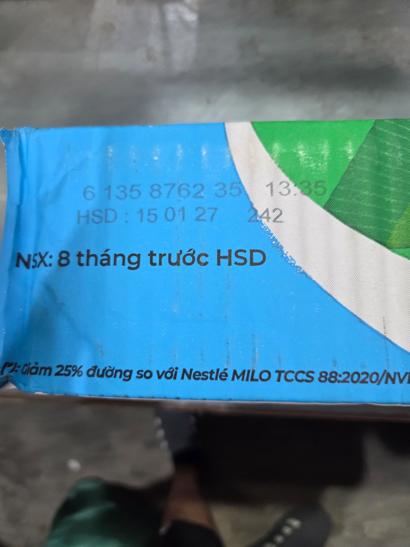 Thùng 48 Hộp Sữa Nestlé Milo Ít Đường (110ml/ Hộp)