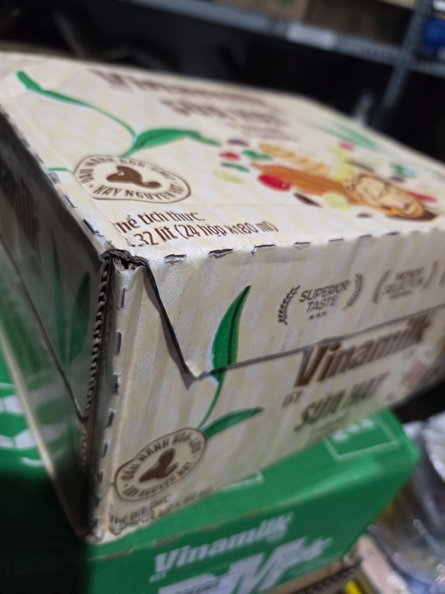 [05-09.08 QT Đơn Từ 999K] Thùng 24 hộp Sữa hạt 9 loại hạt Vinamilk ít đường - hộp 180ml