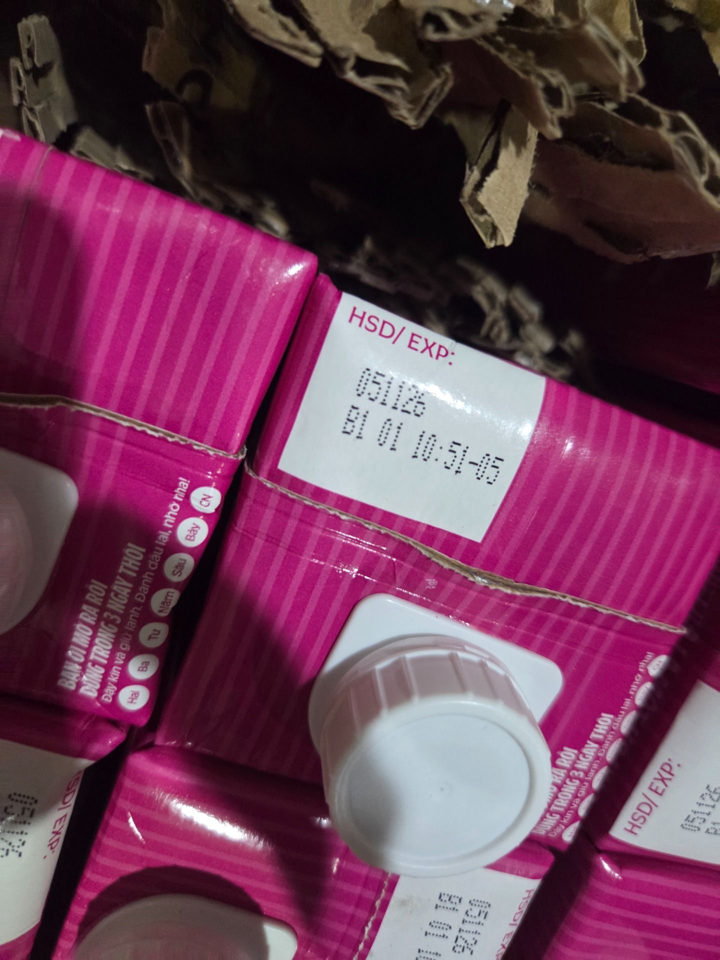Thùng 12 hộp Nước Ép Nho Vinamilk - Hộp giấy 1L