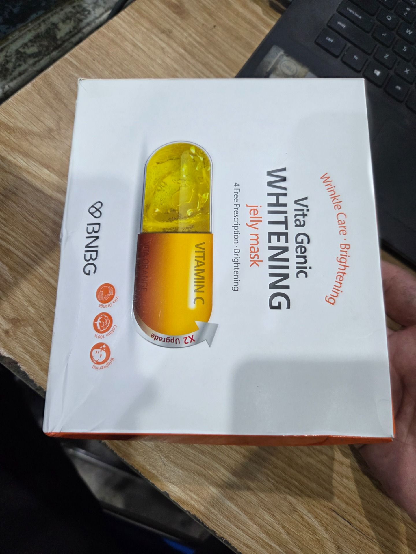Combo 10 Mặt Nạ BNBG Dưỡng Trắng Da Vita Genic Whitening Jelly Mask 30ml x10