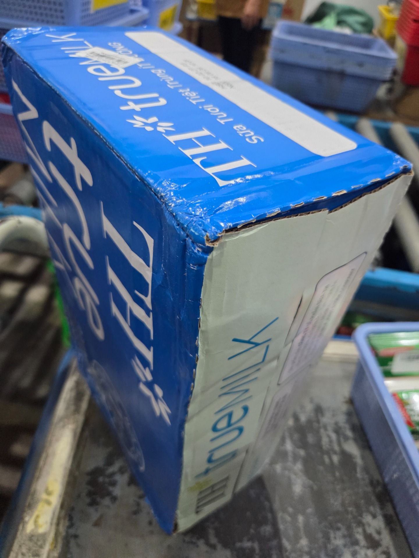 [05-09.08 QT Đơn Từ 999K] Thùng 48 hộp sữa tươi tiệt trùng TH True Milk  ít đường 180ml