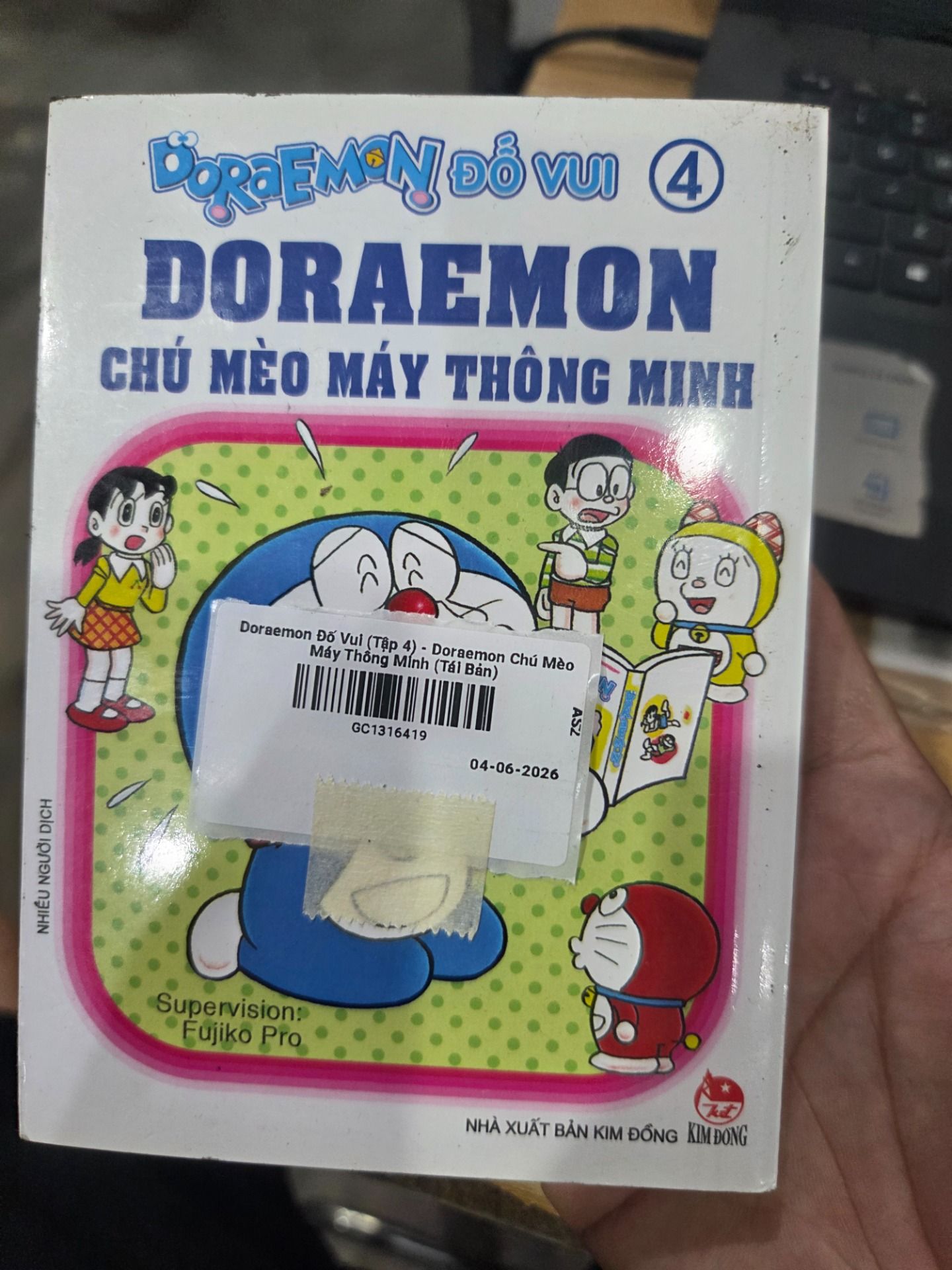 Doraemon Đố Vui (Tập 4) - Doraemon Chú Mèo Máy Thông Minh (Tái Bản)