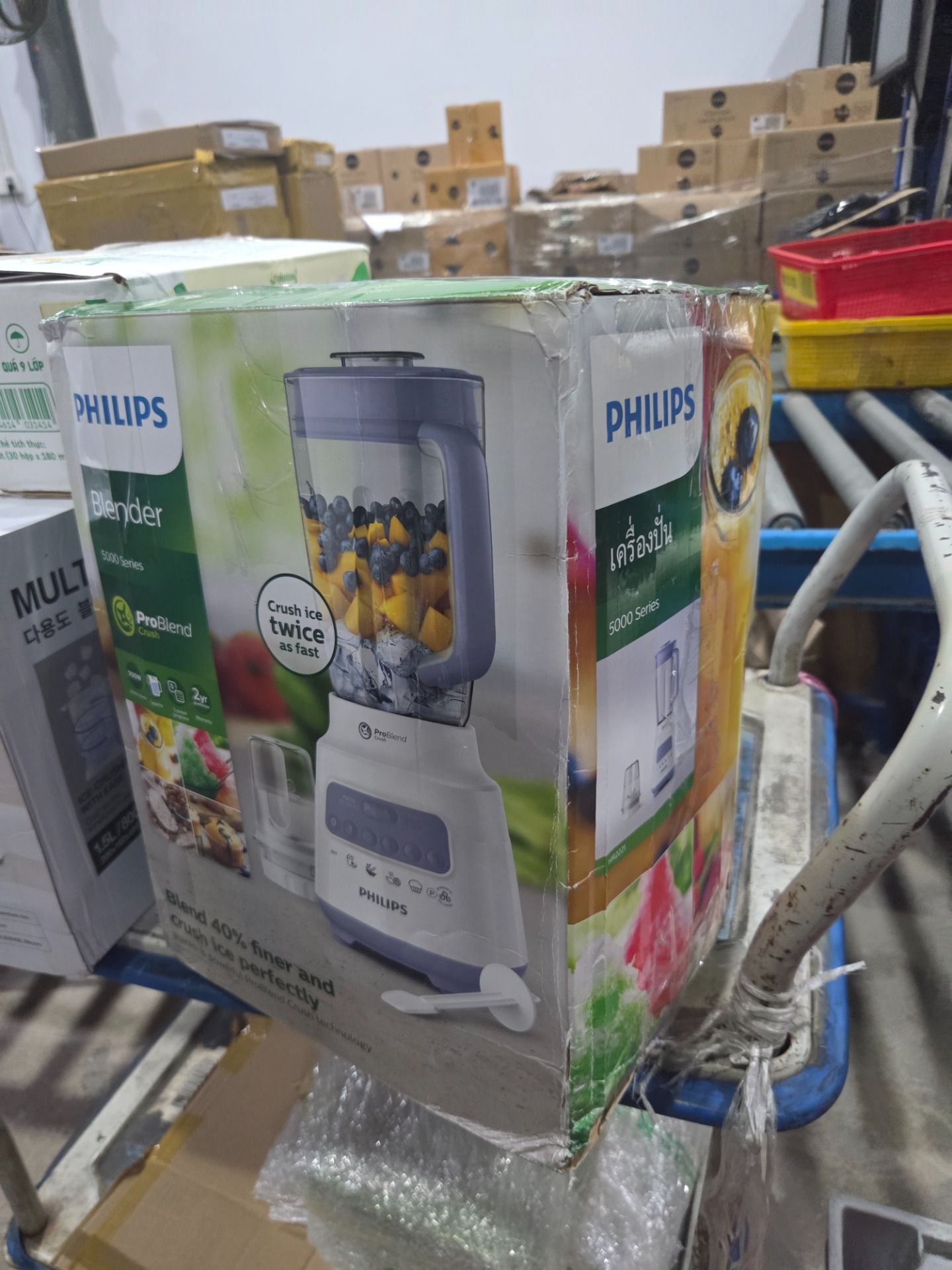 Máy xay sinh tố Philips HR2221/00 (700W) - Hàng Chính Hãng