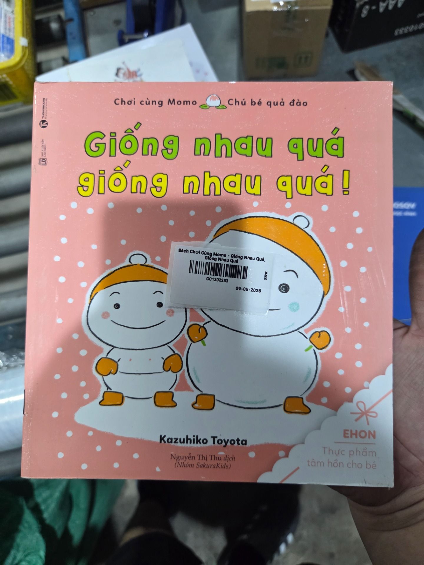 Sách Chơi Cùng Momo - Giống Nhau Quá, Giống Nhau Quá