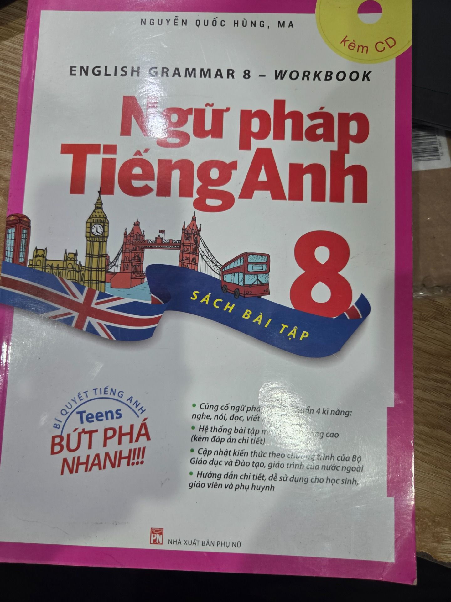 English Grammar - Ngữ Pháp Tiếng Anh 8 (Sách Bài Tập )