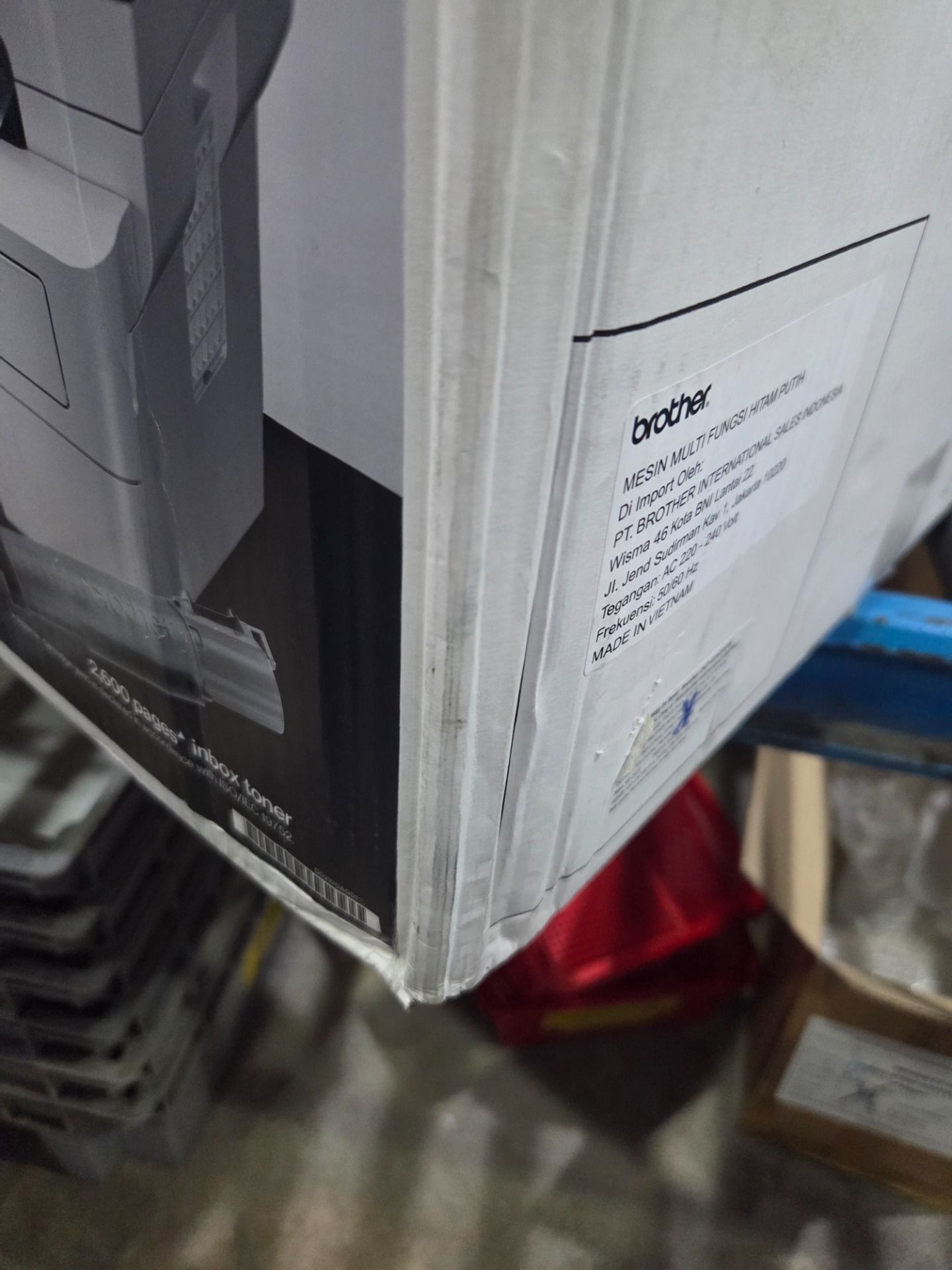 Máy in laser đen trắng Brother DCP-B7620DW (A4/A5/ In/ Copy/ Scan/ Đảo mặt/ USB/ LAN/ WIFI) - Hàng Chính Hãng